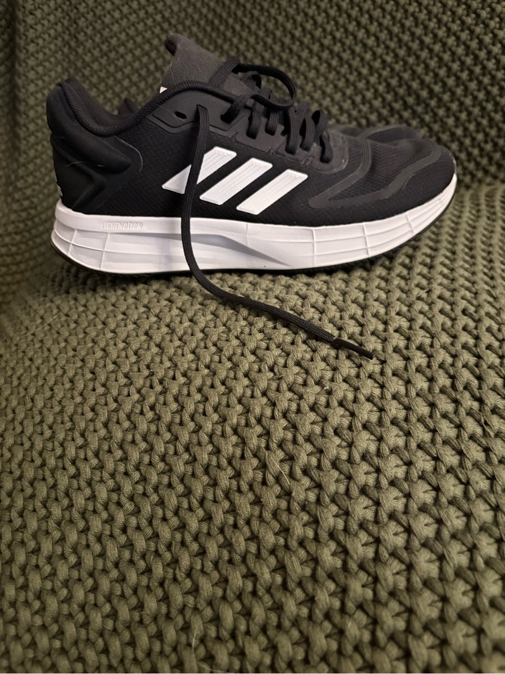 adidas Women's Black and White Running Shoes